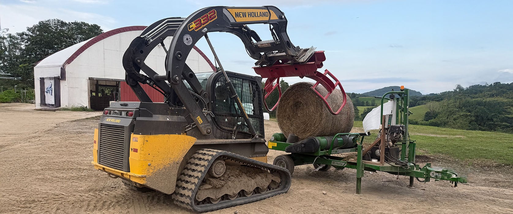 new holland bale loader